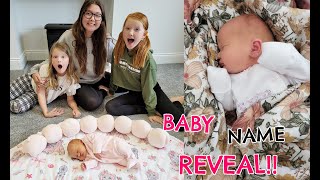 EMOTIONAL BABY GIRLS NAME REVEAL!