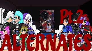 Aphmau Crew react to Alternates | Part 2 | Credits in Description |