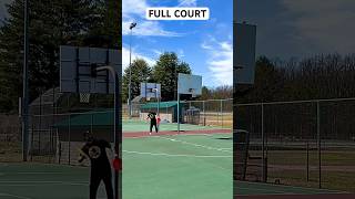 Full Court Frisbee Basketball Trick Shot #Shorts #Trickshots #Trickshot #Frisbee