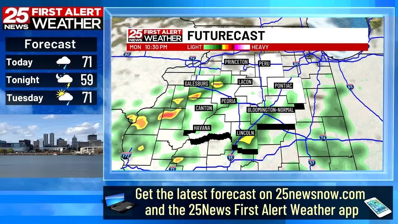 Dreary start to the work week - YouTube