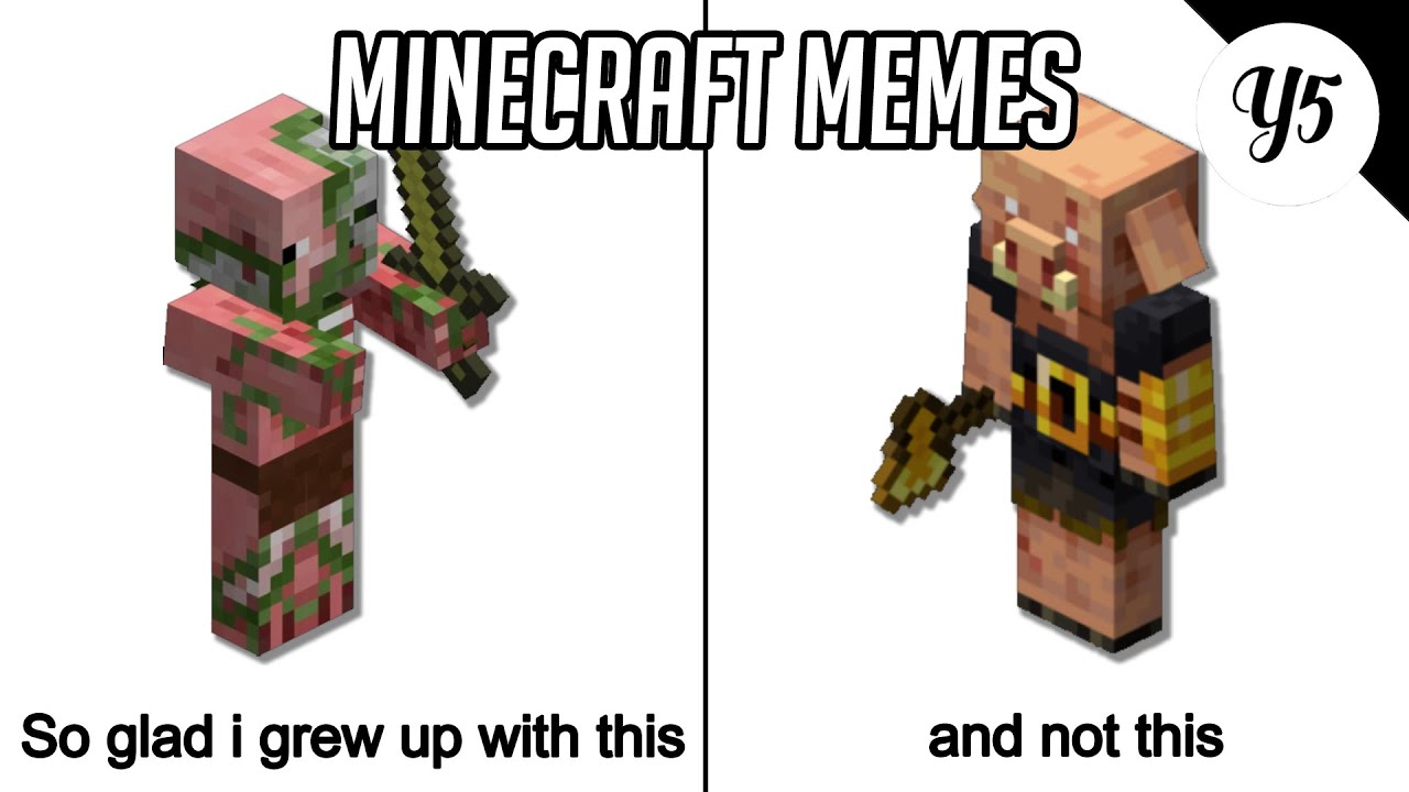 MINECRAFT MEMES #1 - YouTube