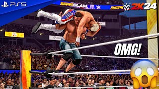 WWE 2K24  John Cena vs. Cody Rhodes  Ambulance Match at SummerSlam | PS5™ [4K60]