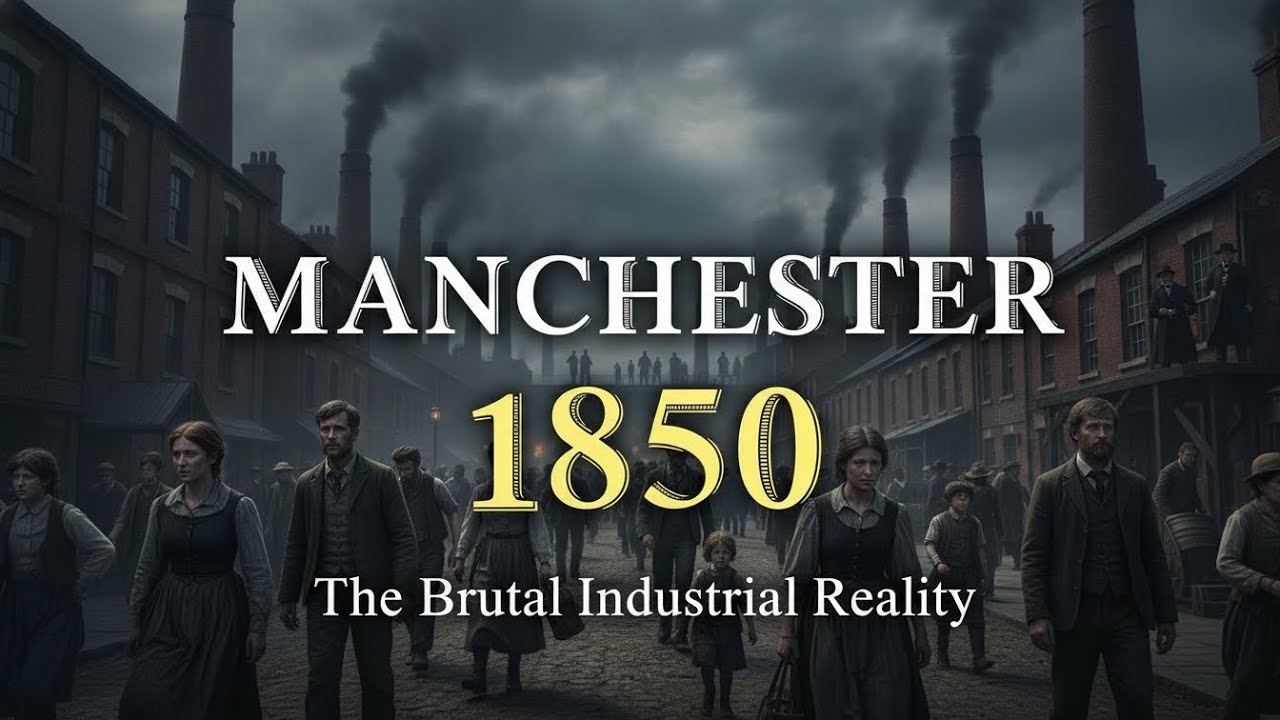 What Life Was Like in Manchester 1850: Factory Life Reality [AI]