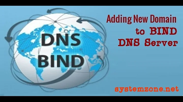 How to Add New Domain to BIND DNS Server