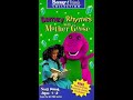 Opening To Barney Rhymes With Mother Goose 1993 Vhs Mp3 Mp4 Free download