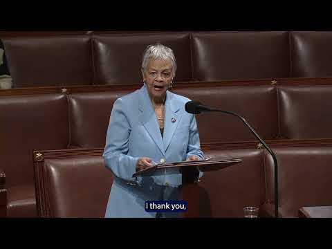 Rep. Bonnie Watson Coleman Delivers Remarks on House Floor on Time Capsule Act