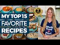 My top 15 favorite plant based recipes  celebrating 7 years of making this show