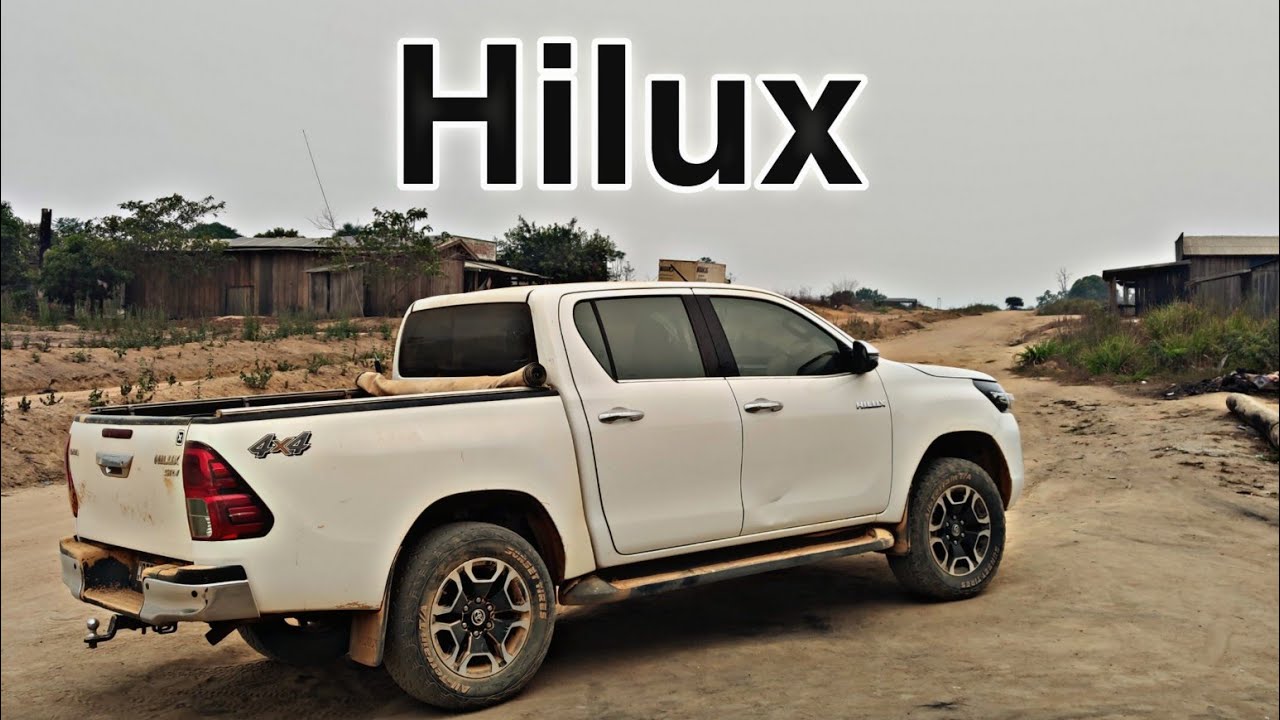 ARROCHANDO A HILUX NA FAZENDA YouTube