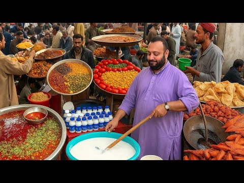 EXTREME Breakfast STREET FOOD in AFGHANISTAN - Most Unique Afghani Subha Ka Nashta