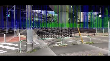 ARCore Streetscape Geometry APIで都市モデルにScan lineを反映