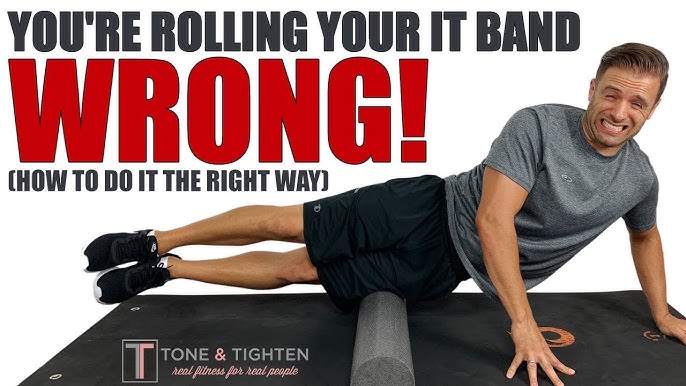 Foam Roller Outer Thighs Stretch – WorkoutLabs Exercise Guide