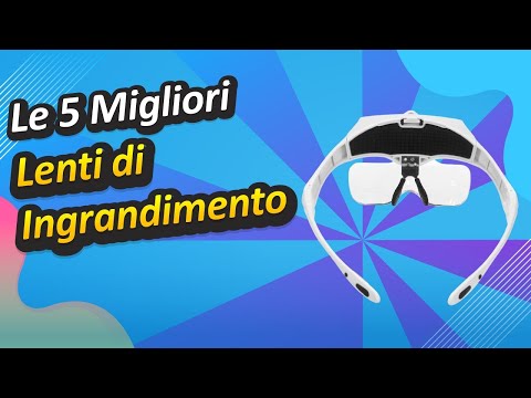 Video: Lenti D'ingrandimento Da Tavolo Illuminate Su Un Treppiede: Grandi Lenti D'ingrandimento Su Un Collo D'oca E Altri Modelli