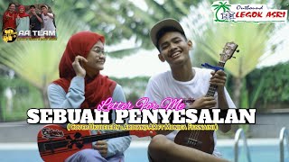Letter For Me - SEBUAH PENYESALAN ( Cover Ukulele By : Ardians AR ft Monica )
