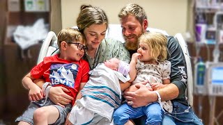 HE IS HERE! (Official Birth Vlog)