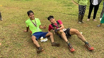 Tây Giang Moutain Marathon-🥇Cuộc rượt đuổi trên đỉnh Đỗ Quyên sát biên giới Lào #nhontrong #running