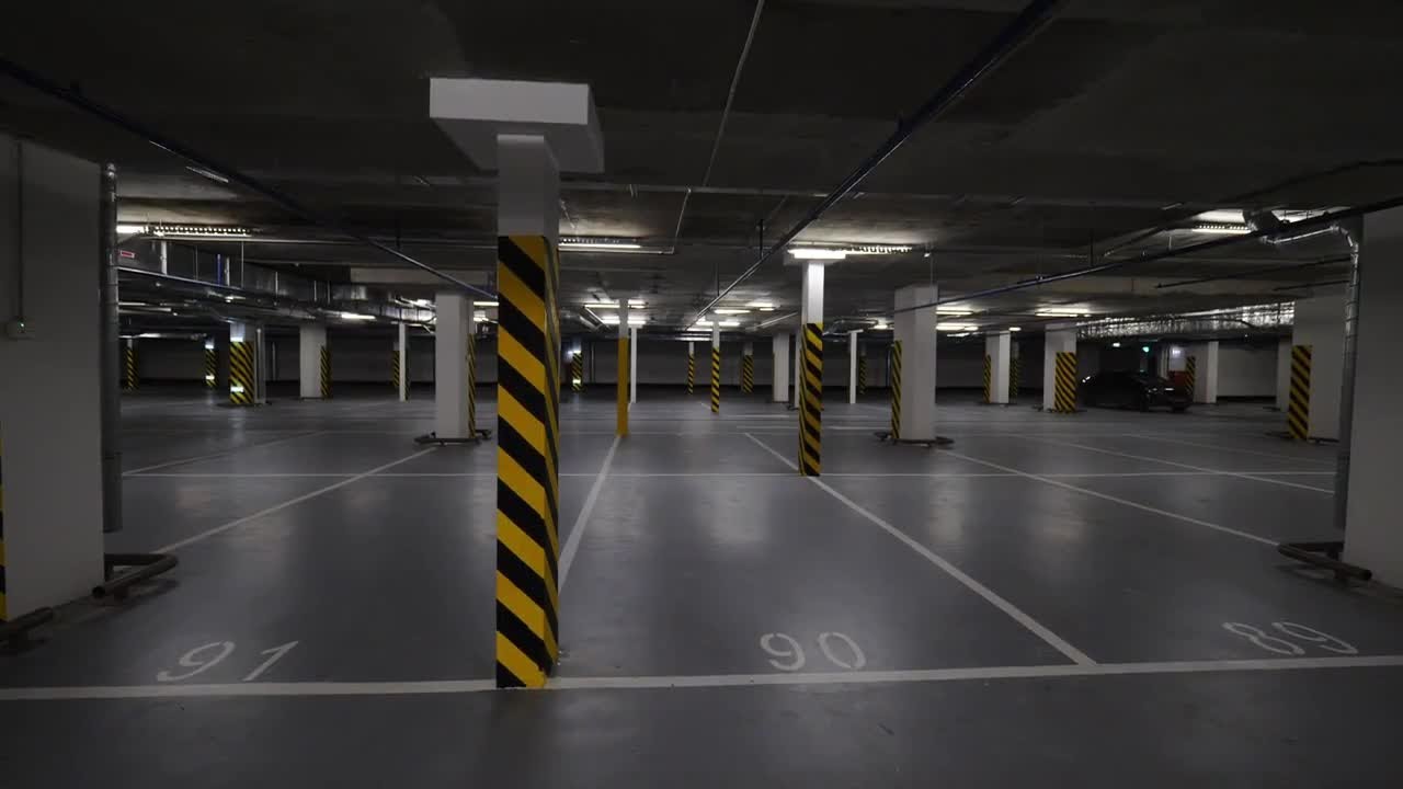 Underground Parking Stock Video YouTube