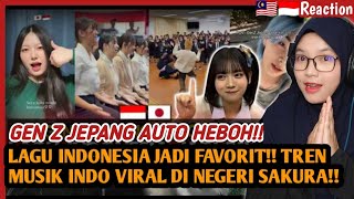 🇲🇾🇮🇩HEBOH DI JEPANG‼️ANAK MUDA JEPANG RAMAI-RAMAI NYANYIKAN LAGU INDONESIA❗TREN MUSIK INDO VIRAL 