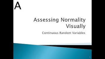 Assessing Normality Visually: Application