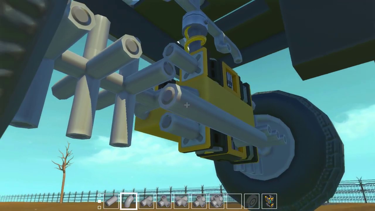 SCRAP MECHANIC - Truck with 3 speed gearbox