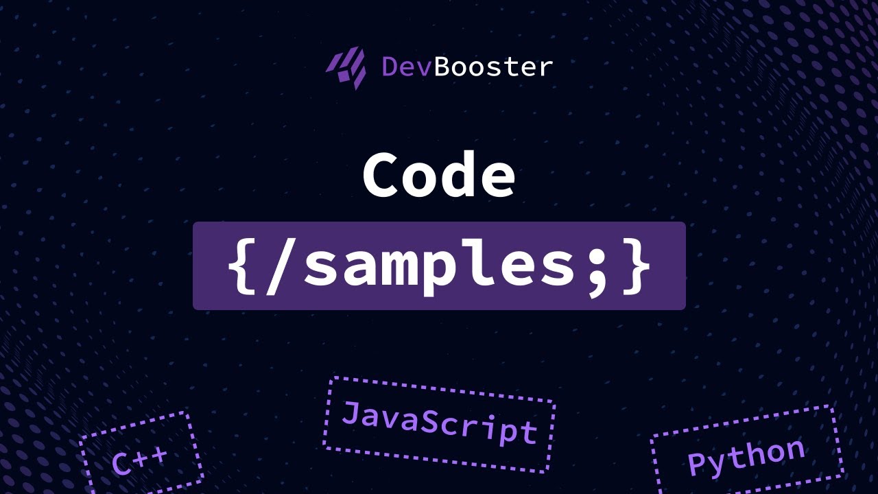 Code samples - YouTube