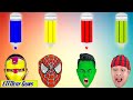 LTT Nerf Guns: Spiderman X-Shot Nerf Guns Fight Against Criminal Battle with Thanos & Wrong Heads