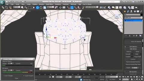 Modeling Low Polygon Game Characters in 3ds Max clip167