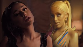 Say so x 34+35 (MASHUP MUSIC VIDEO) Ariana Grande & Doja Cat [Audio mashup by: "Delyra Mashups"]