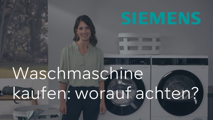 Siemens WG56 IQ700 powerSpeed washing machine - Unboxing, installation &  first wash cycle - YouTube