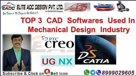 Top 3 CAD Software Used In Mechanical, Automotive Design Industry