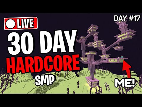 END CITY RAIDING TODAY!!| 30 DAYS HARDCORE SMP!! - END CITY RAIDING TODAY!!| 30 DAYS HARDCORE SMP!!