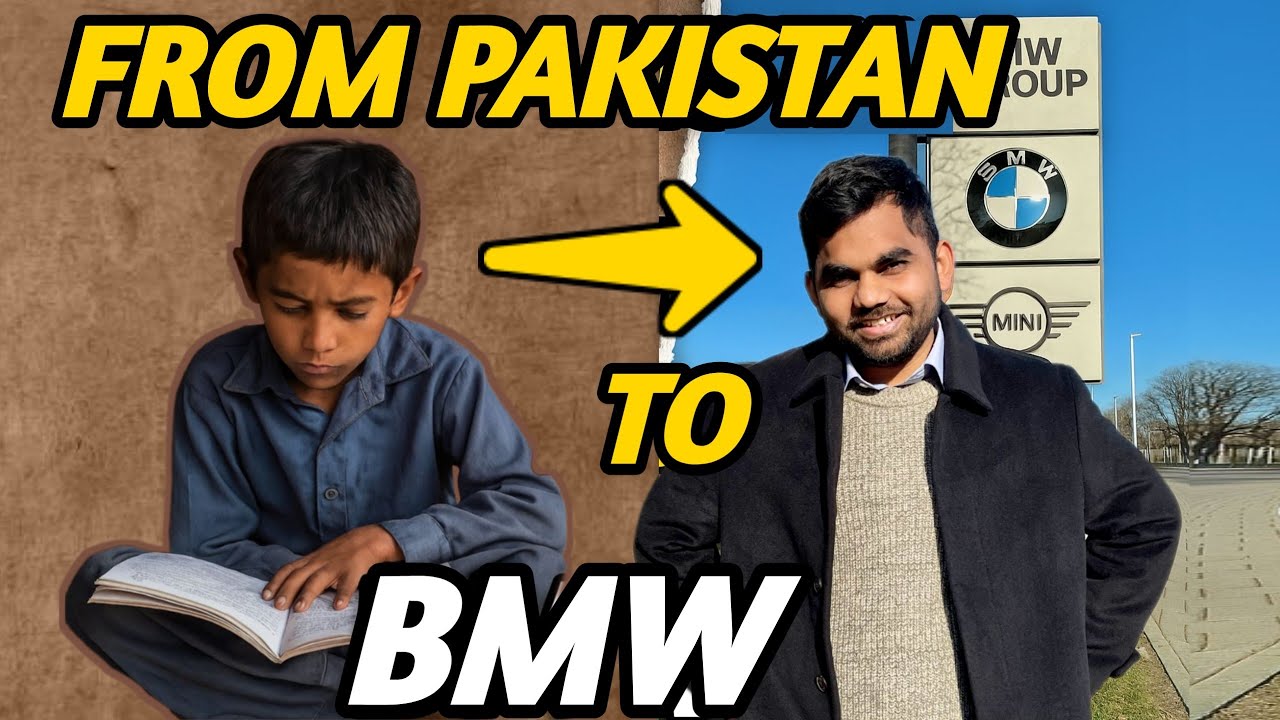 From a Pakistani 🇵🇰  village to BMW in Germany 🇩🇪 | Pakistani in Germany