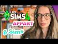 Meubler un micro appartement pour 8 sims c’est possible ? 🥲 | Challenge Sims 4