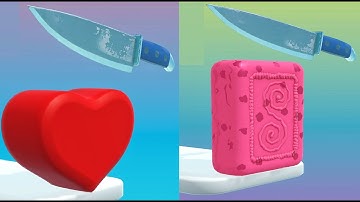 Soap Cutting ASMR! Very satisfying and relaxing ASMR slicing game