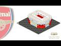 Mini Lego Arsenal Stadium | Parts and Build Guide