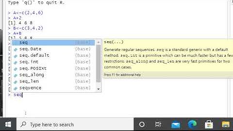 R Programming Vector -Part 2|Vector operations in R| Vector in R