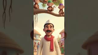 Information 🐒 The Monkeys Stole the Caps! | A Clever Story for Kids 🧢| nursery rhyme |Kids story |old school Update