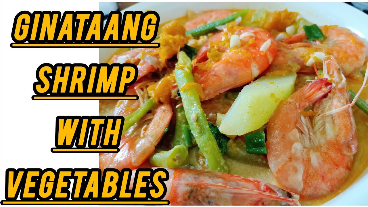 Iyong Ganitong Luto nang Shrimp 🦐 na may Gata at Vegetables Mapapasarap Kain mo 