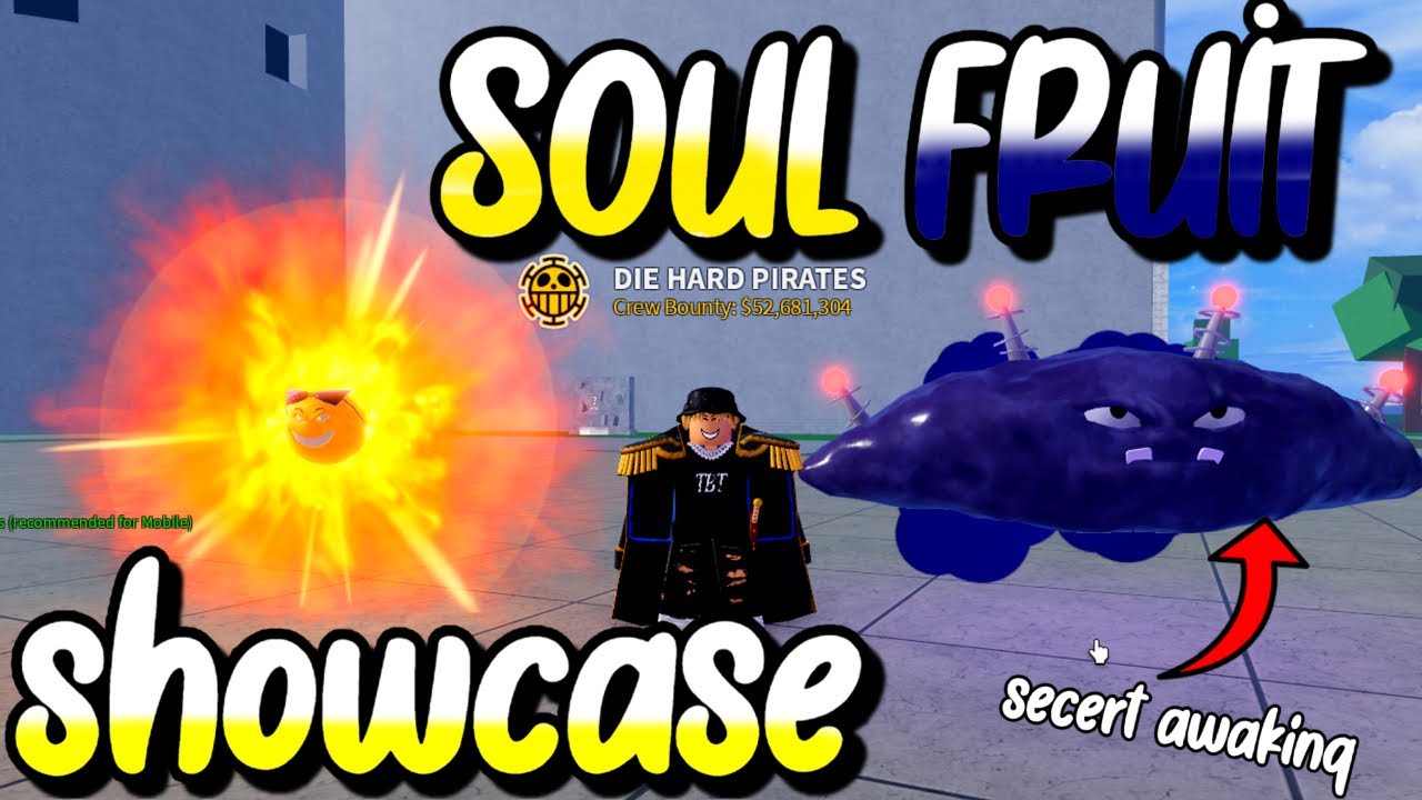 Soul fruit Showcase Blox Fruit ( How To unlock secret awaking ) 