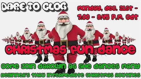 Dare to Clog Christmas Fun Dance - December 21, 2020