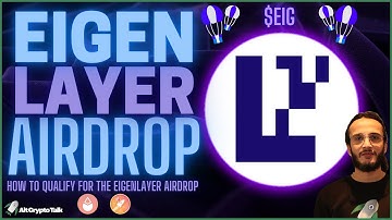 EigenLayer Airdrop Tutorial | Crypto Airdrop