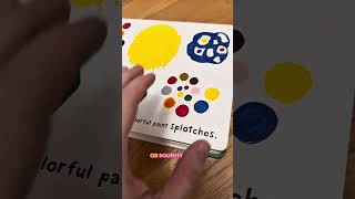 Sophia is exploring her new sensory book ‘see, touch, feel’ by Priddy Books #sensoryplay #autism