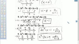 Alg II 8 31 17