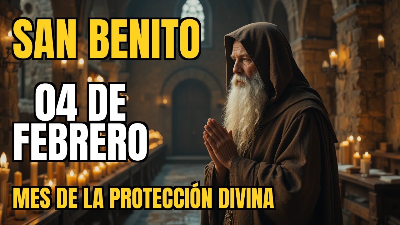 ESTA ORACIÓN DE SAN BENITO ACTIVA UNA PROTECCIÓN INVISIBLE