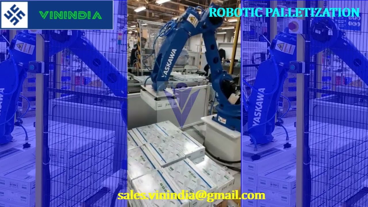 Robotic Pick & Place I Robotic Palletizing I Robotic arc Welding I Robotic Case erector