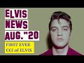 Elvis Presley News Report 2020: August (First computer-generated image of Elvis !)