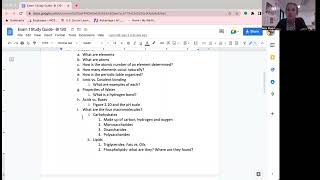 2022 Wartburg BI 130 Study Guide Exam 1