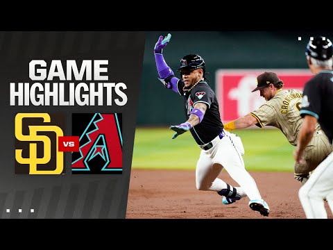 Padres vs. D-backs Game Highlights (5/4/24) 