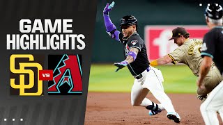 Padres vs. D-backs Game Highlights (5\/4\/24) | MLB Highlights