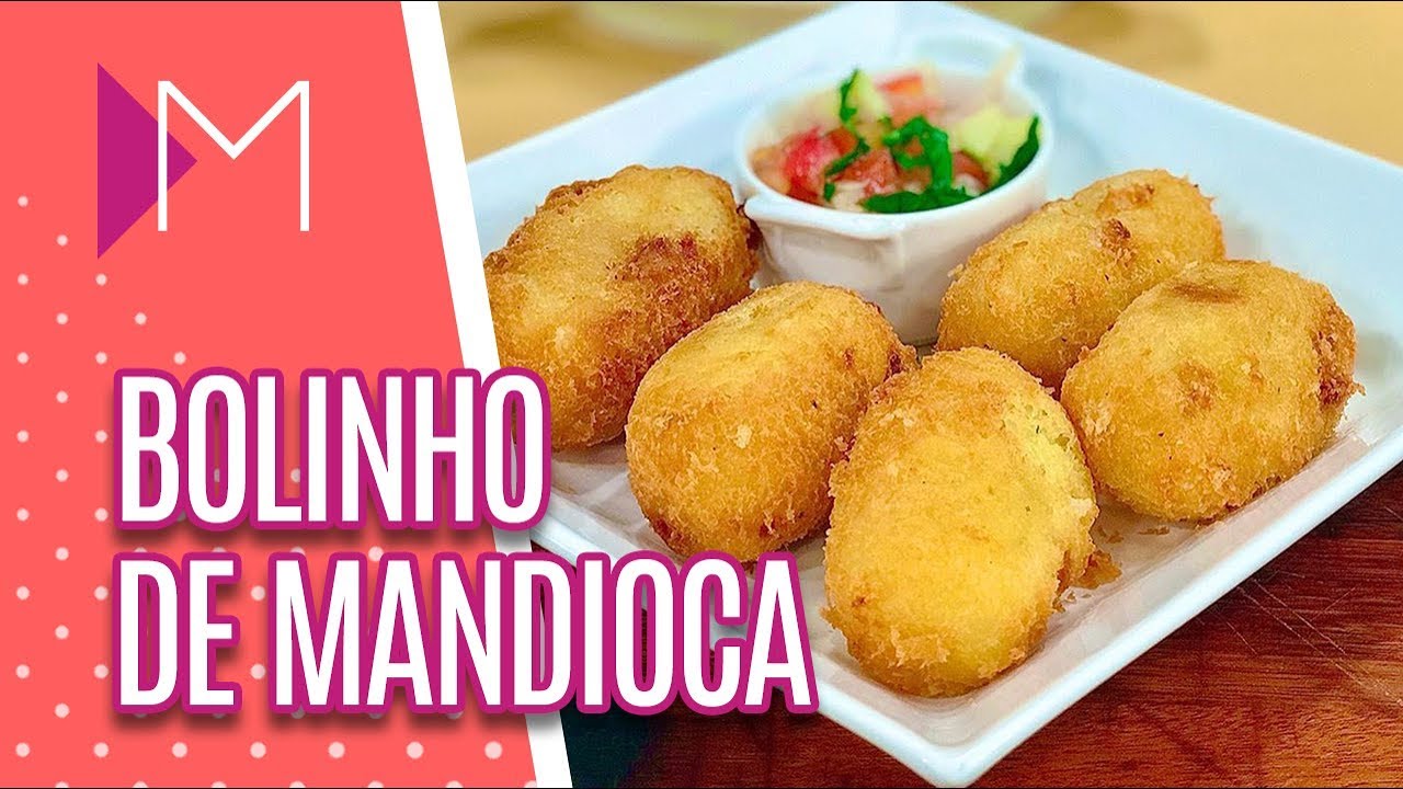 Bolinho de mandioca com vinagrete de maçã-verde - Mulheres (04/03/2020)
