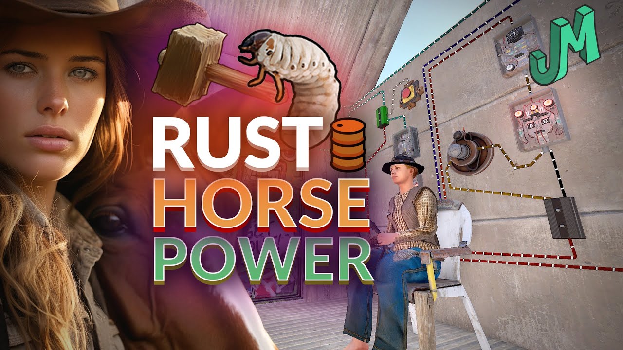 Customs Hype! Horse Power 🛢 Rust Console 🎮 Stream 578 - YouTube